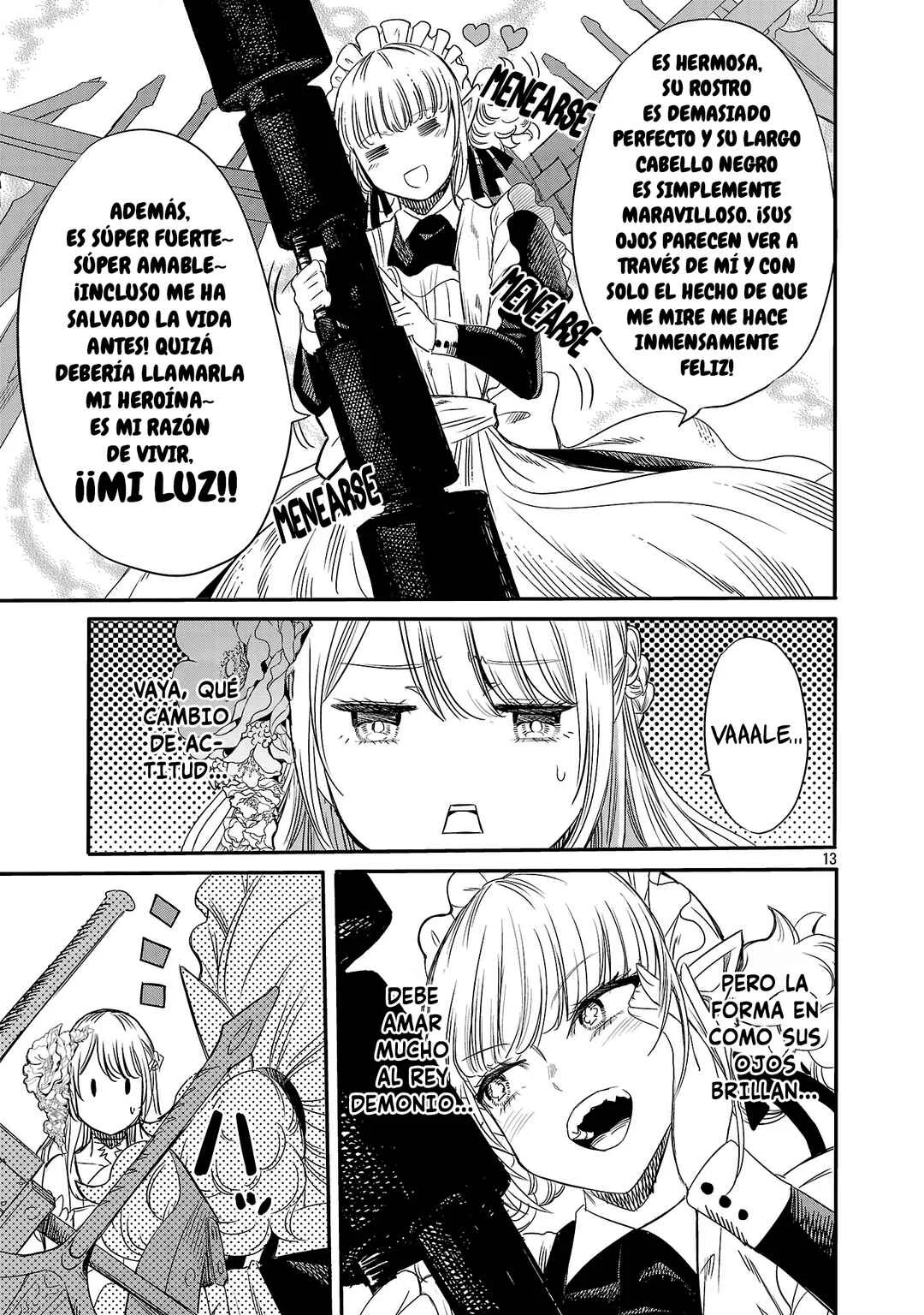 Koushaku Reijou no Rouraku Mission: Maou to no Seiryaku Kekkon ga, Jinrui Saigo no Kirifuda desu!... tte, Maou ga Onnanoko no Baai wa Dou Sureba Ii no desu ka!? Capítulo 2 - Page 14