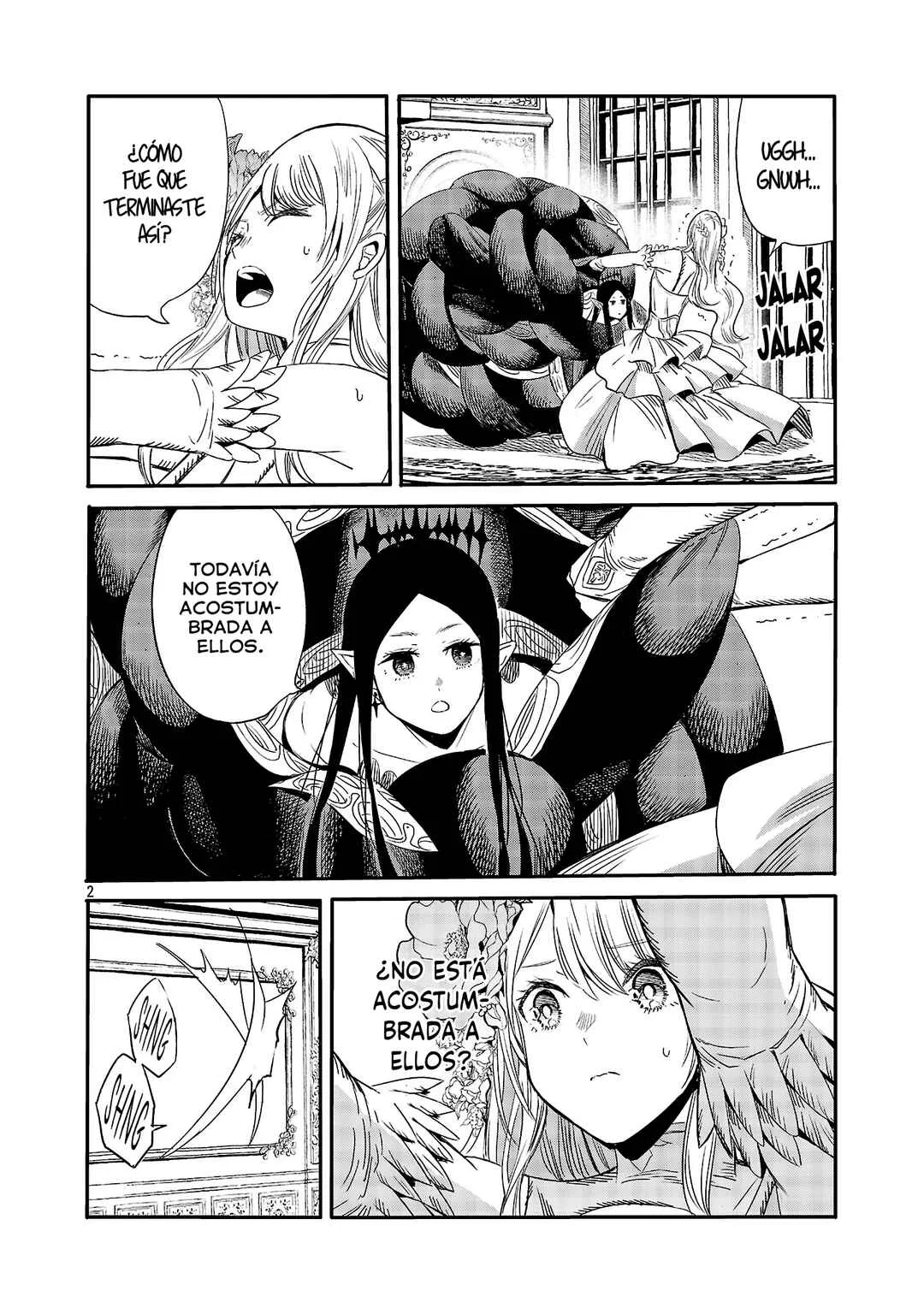 Koushaku Reijou no Rouraku Mission: Maou to no Seiryaku Kekkon ga, Jinrui Saigo no Kirifuda desu!... tte, Maou ga Onnanoko no Baai wa Dou Sureba Ii no desu ka!? Capítulo 3 - Page 3