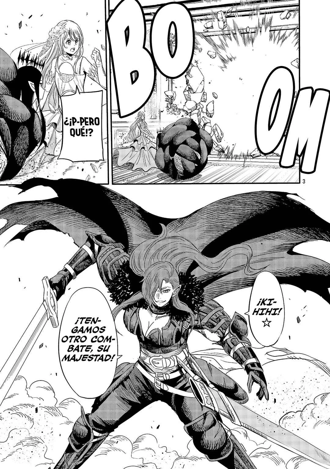 Koushaku Reijou no Rouraku Mission: Maou to no Seiryaku Kekkon ga, Jinrui Saigo no Kirifuda desu!... tte, Maou ga Onnanoko no Baai wa Dou Sureba Ii no desu ka!? Capítulo 3 - Page 4