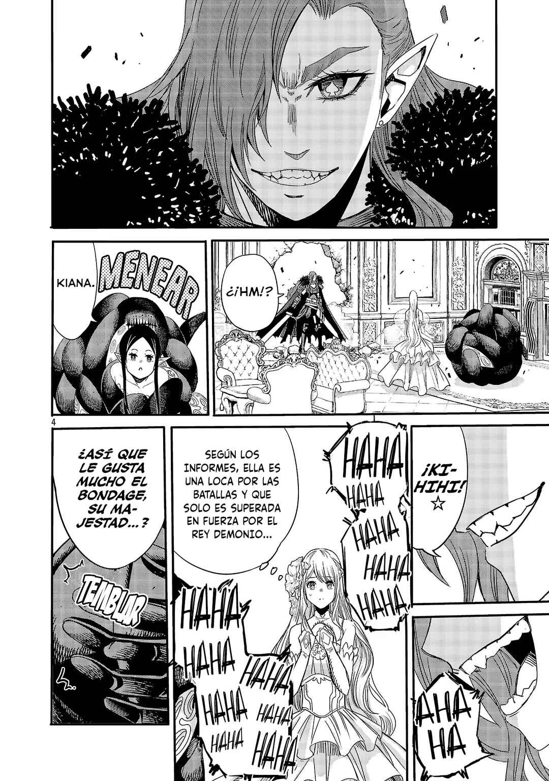 Koushaku Reijou no Rouraku Mission: Maou to no Seiryaku Kekkon ga, Jinrui Saigo no Kirifuda desu!... tte, Maou ga Onnanoko no Baai wa Dou Sureba Ii no desu ka!? Capítulo 3 - Page 5