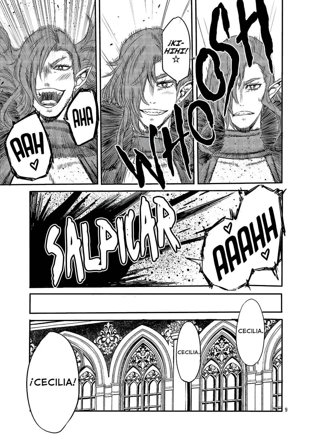 Koushaku Reijou no Rouraku Mission: Maou to no Seiryaku Kekkon ga, Jinrui Saigo no Kirifuda desu!... tte, Maou ga Onnanoko no Baai wa Dou Sureba Ii no desu ka!? Capítulo 3 - Page 10