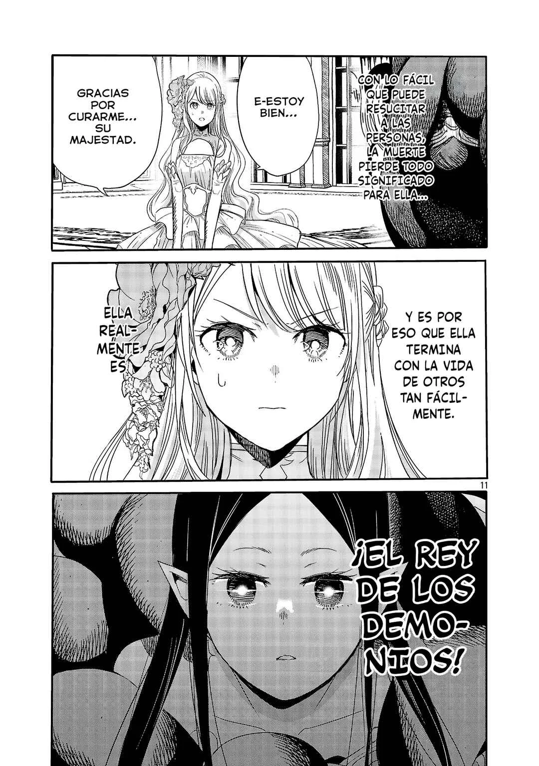 Koushaku Reijou no Rouraku Mission: Maou to no Seiryaku Kekkon ga, Jinrui Saigo no Kirifuda desu!... tte, Maou ga Onnanoko no Baai wa Dou Sureba Ii no desu ka!? Capítulo 3 - Page 12