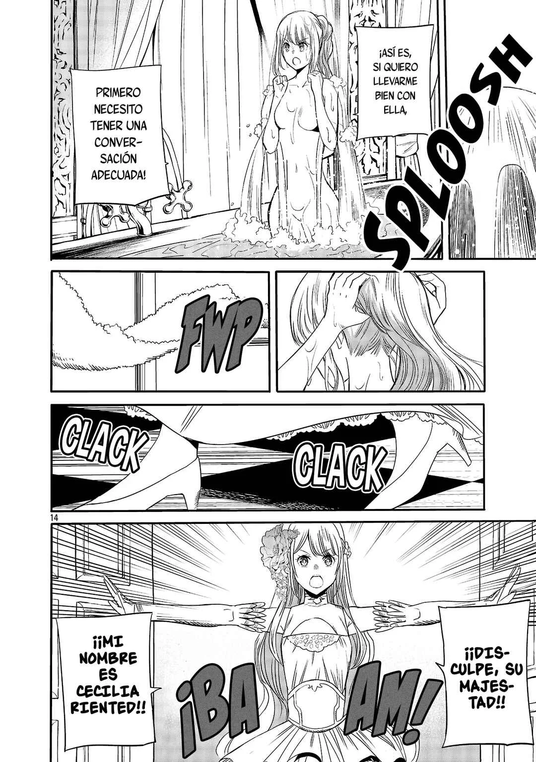 Koushaku Reijou no Rouraku Mission: Maou to no Seiryaku Kekkon ga, Jinrui Saigo no Kirifuda desu!... tte, Maou ga Onnanoko no Baai wa Dou Sureba Ii no desu ka!? Capítulo 3 - Page 15
