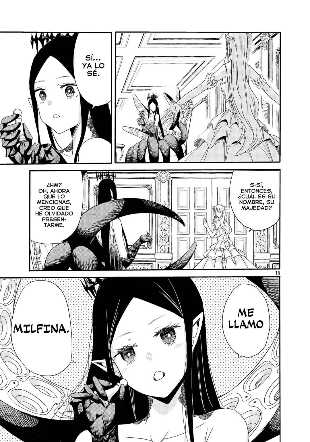 Koushaku Reijou no Rouraku Mission: Maou to no Seiryaku Kekkon ga, Jinrui Saigo no Kirifuda desu!... tte, Maou ga Onnanoko no Baai wa Dou Sureba Ii no desu ka!? Capítulo 3 - Page 16