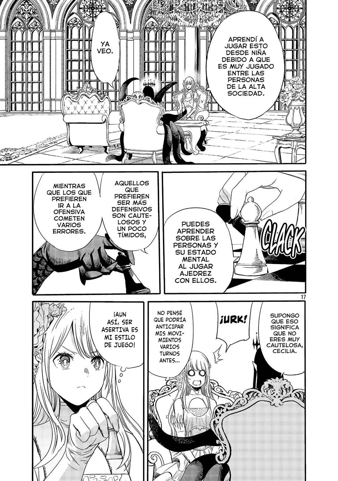 Koushaku Reijou no Rouraku Mission: Maou to no Seiryaku Kekkon ga, Jinrui Saigo no Kirifuda desu!... tte, Maou ga Onnanoko no Baai wa Dou Sureba Ii no desu ka!? Capítulo 3 - Page 18