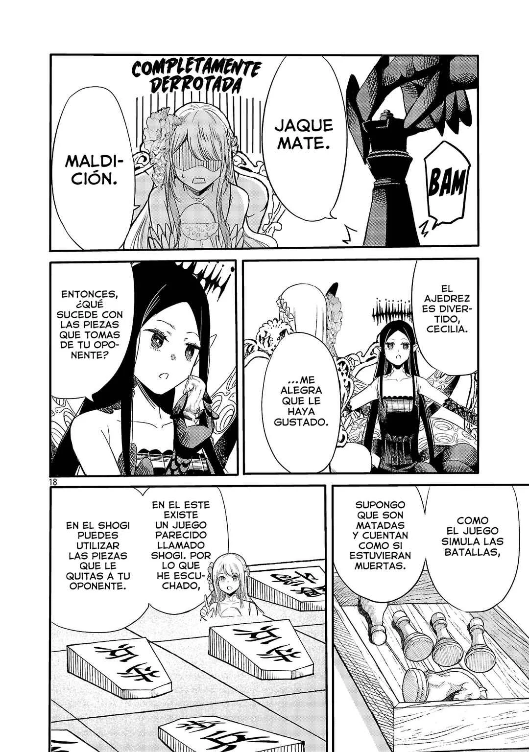 Koushaku Reijou no Rouraku Mission: Maou to no Seiryaku Kekkon ga, Jinrui Saigo no Kirifuda desu!... tte, Maou ga Onnanoko no Baai wa Dou Sureba Ii no desu ka!? Capítulo 3 - Page 19