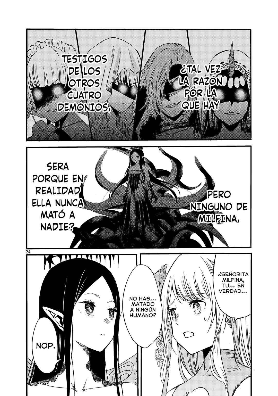 Koushaku Reijou no Rouraku Mission: Maou to no Seiryaku Kekkon ga, Jinrui Saigo no Kirifuda desu!... tte, Maou ga Onnanoko no Baai wa Dou Sureba Ii no desu ka!? Capítulo 3 - Page 25