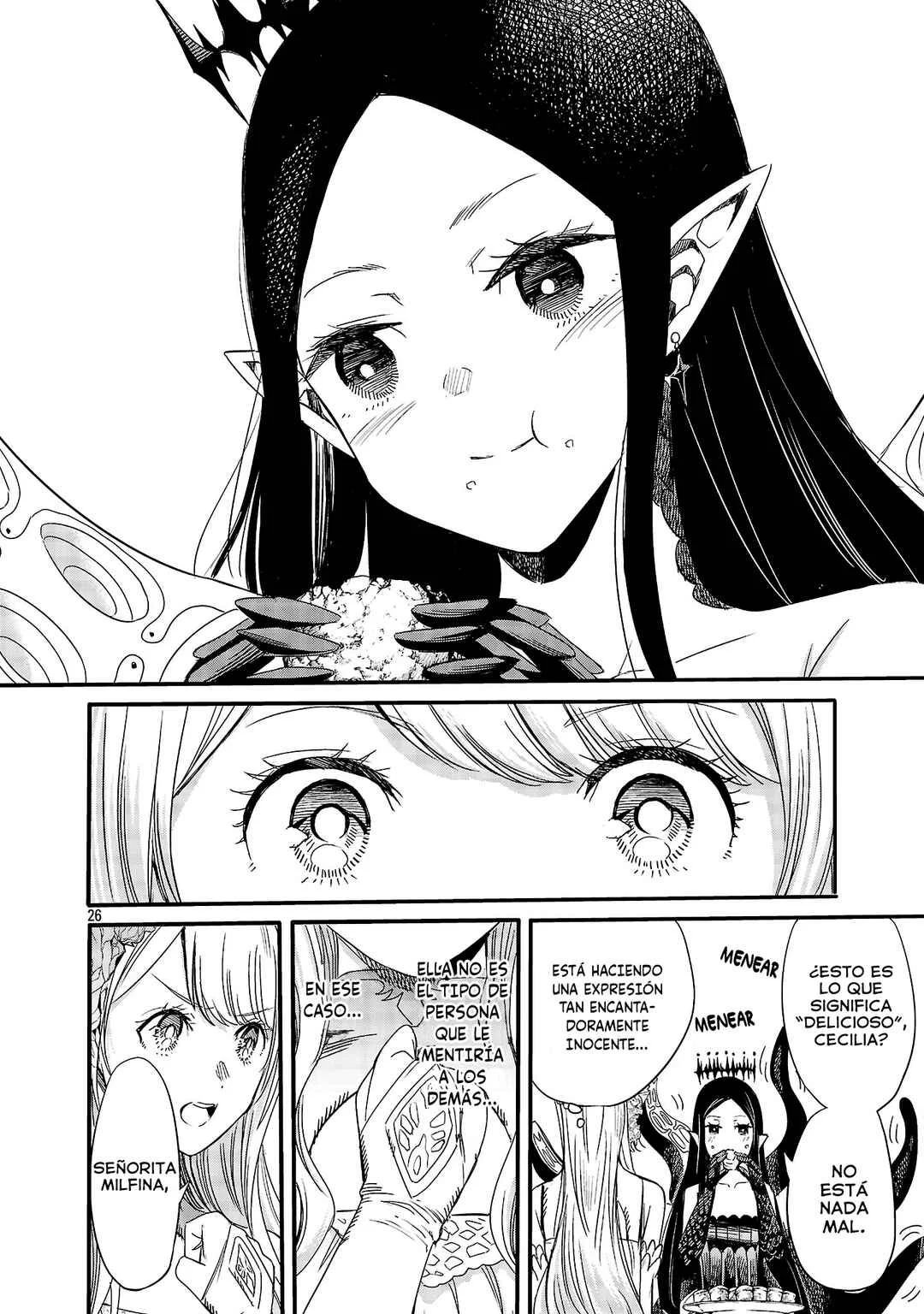Koushaku Reijou no Rouraku Mission: Maou to no Seiryaku Kekkon ga, Jinrui Saigo no Kirifuda desu!... tte, Maou ga Onnanoko no Baai wa Dou Sureba Ii no desu ka!? Capítulo 3 - Page 27