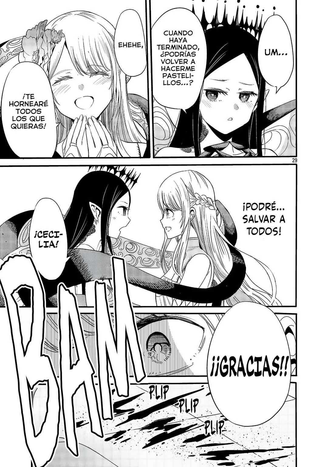 Koushaku Reijou no Rouraku Mission: Maou to no Seiryaku Kekkon ga, Jinrui Saigo no Kirifuda desu!... tte, Maou ga Onnanoko no Baai wa Dou Sureba Ii no desu ka!? Capítulo 3 - Page 30