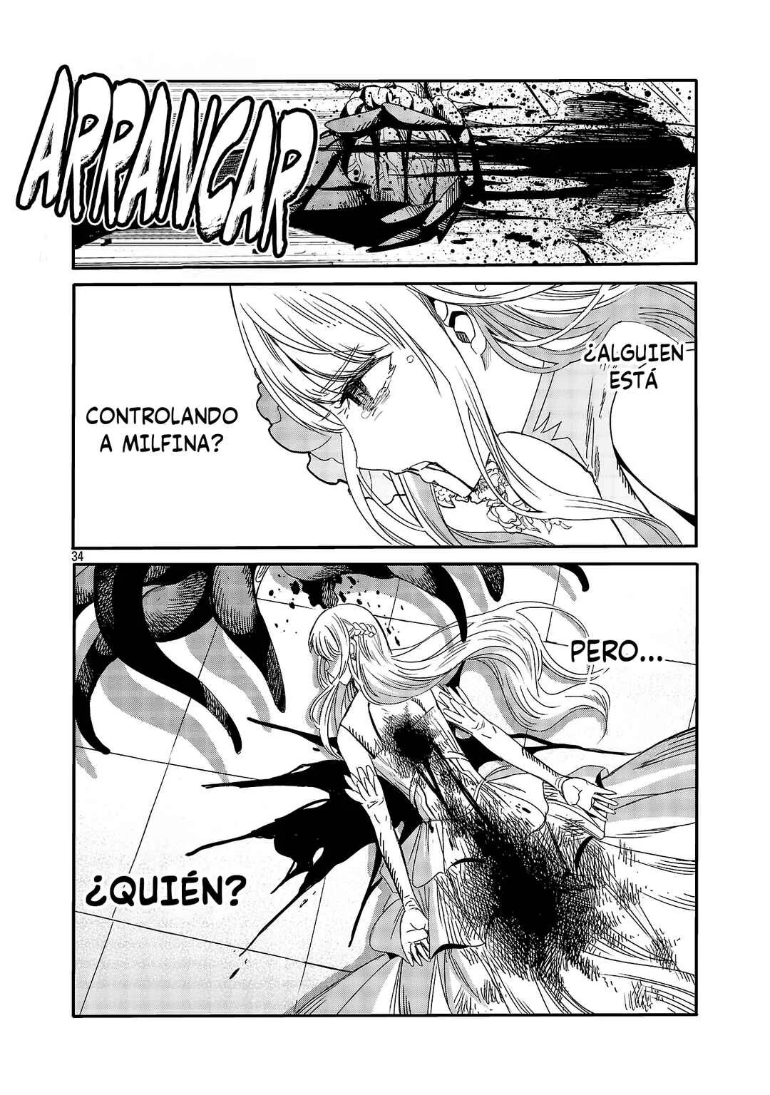 Koushaku Reijou no Rouraku Mission: Maou to no Seiryaku Kekkon ga, Jinrui Saigo no Kirifuda desu!... tte, Maou ga Onnanoko no Baai wa Dou Sureba Ii no desu ka!? Capítulo 3 - Page 34