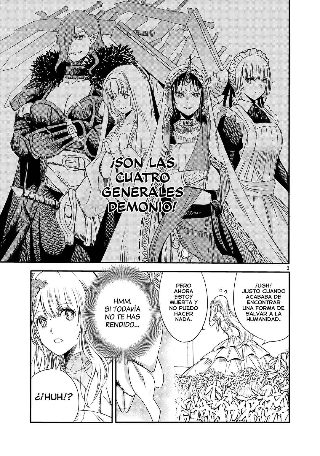 Koushaku Reijou no Rouraku Mission: Maou to no Seiryaku Kekkon ga, Jinrui Saigo no Kirifuda desu!... tte, Maou ga Onnanoko no Baai wa Dou Sureba Ii no desu ka!? Capítulo 4 - Page 4