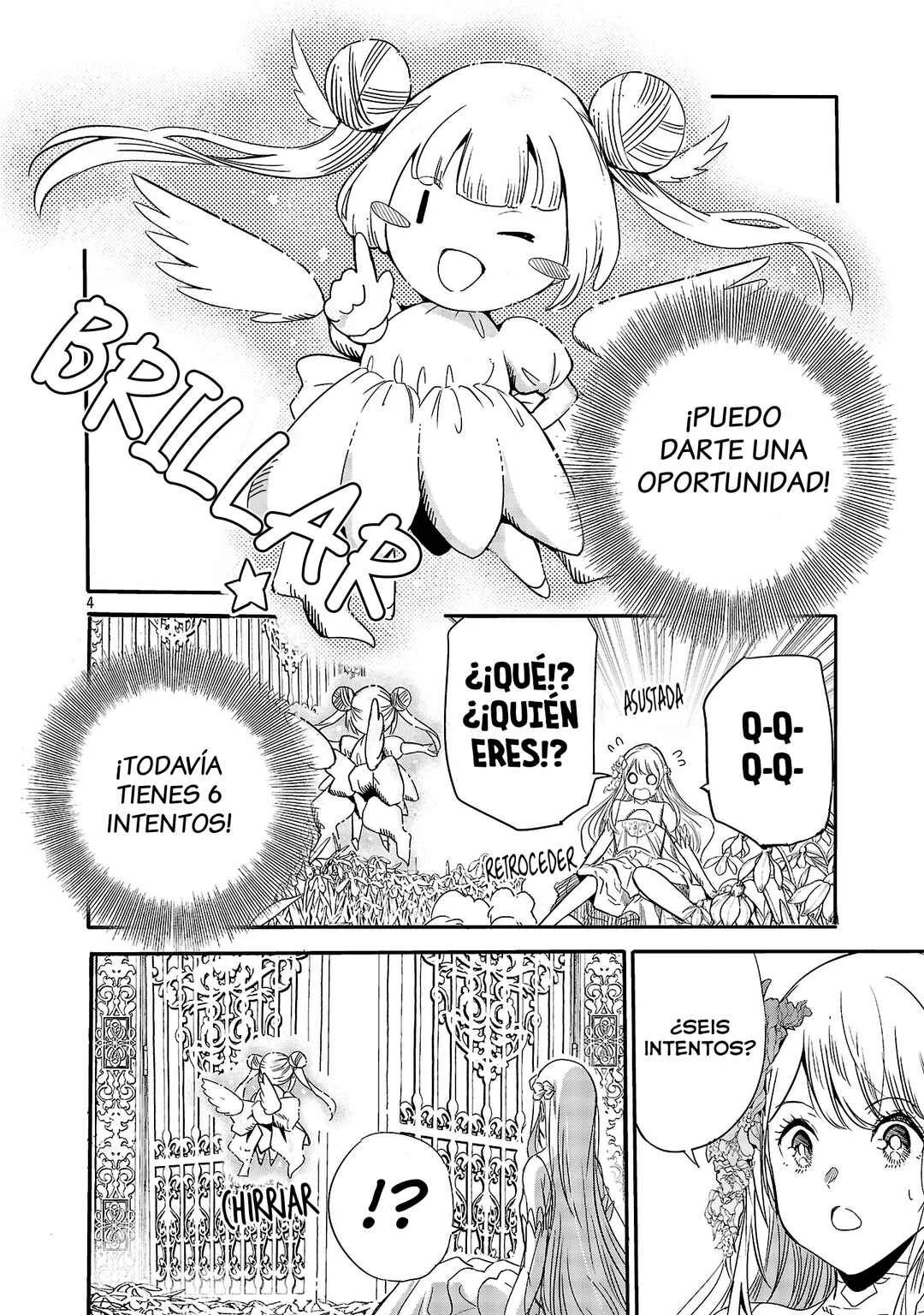 Koushaku Reijou no Rouraku Mission: Maou to no Seiryaku Kekkon ga, Jinrui Saigo no Kirifuda desu!... tte, Maou ga Onnanoko no Baai wa Dou Sureba Ii no desu ka!? Capítulo 4 - Page 5