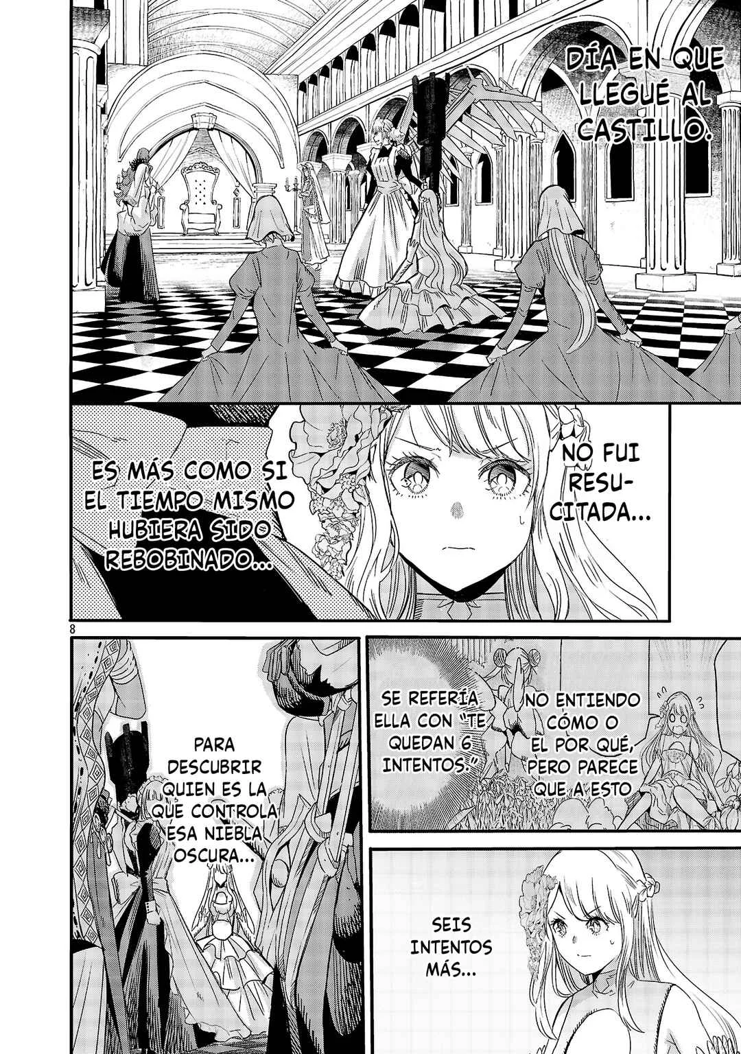 Koushaku Reijou no Rouraku Mission: Maou to no Seiryaku Kekkon ga, Jinrui Saigo no Kirifuda desu!... tte, Maou ga Onnanoko no Baai wa Dou Sureba Ii no desu ka!? Capítulo 4 - Page 9