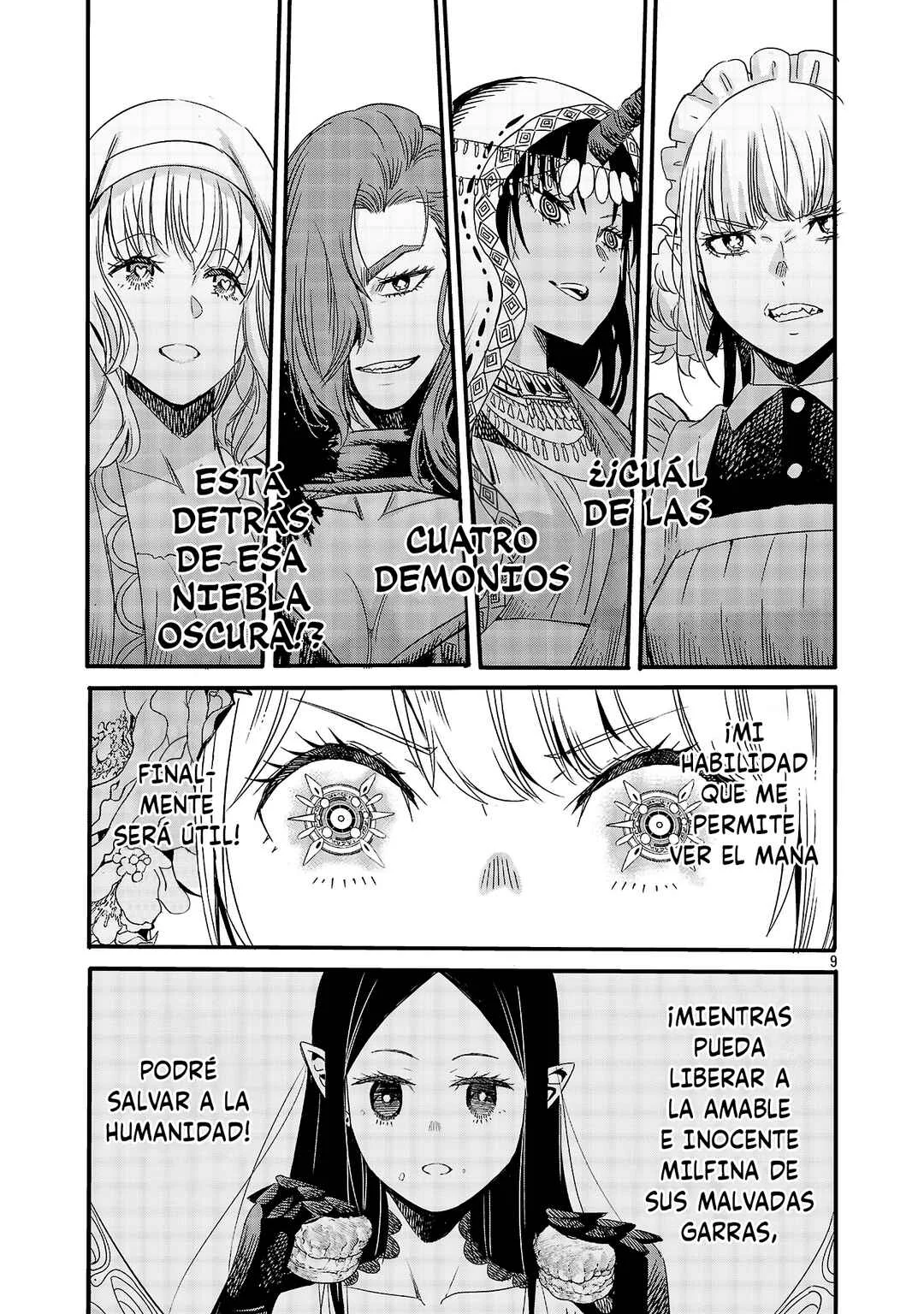 Koushaku Reijou no Rouraku Mission: Maou to no Seiryaku Kekkon ga, Jinrui Saigo no Kirifuda desu!... tte, Maou ga Onnanoko no Baai wa Dou Sureba Ii no desu ka!? Capítulo 4 - Page 10