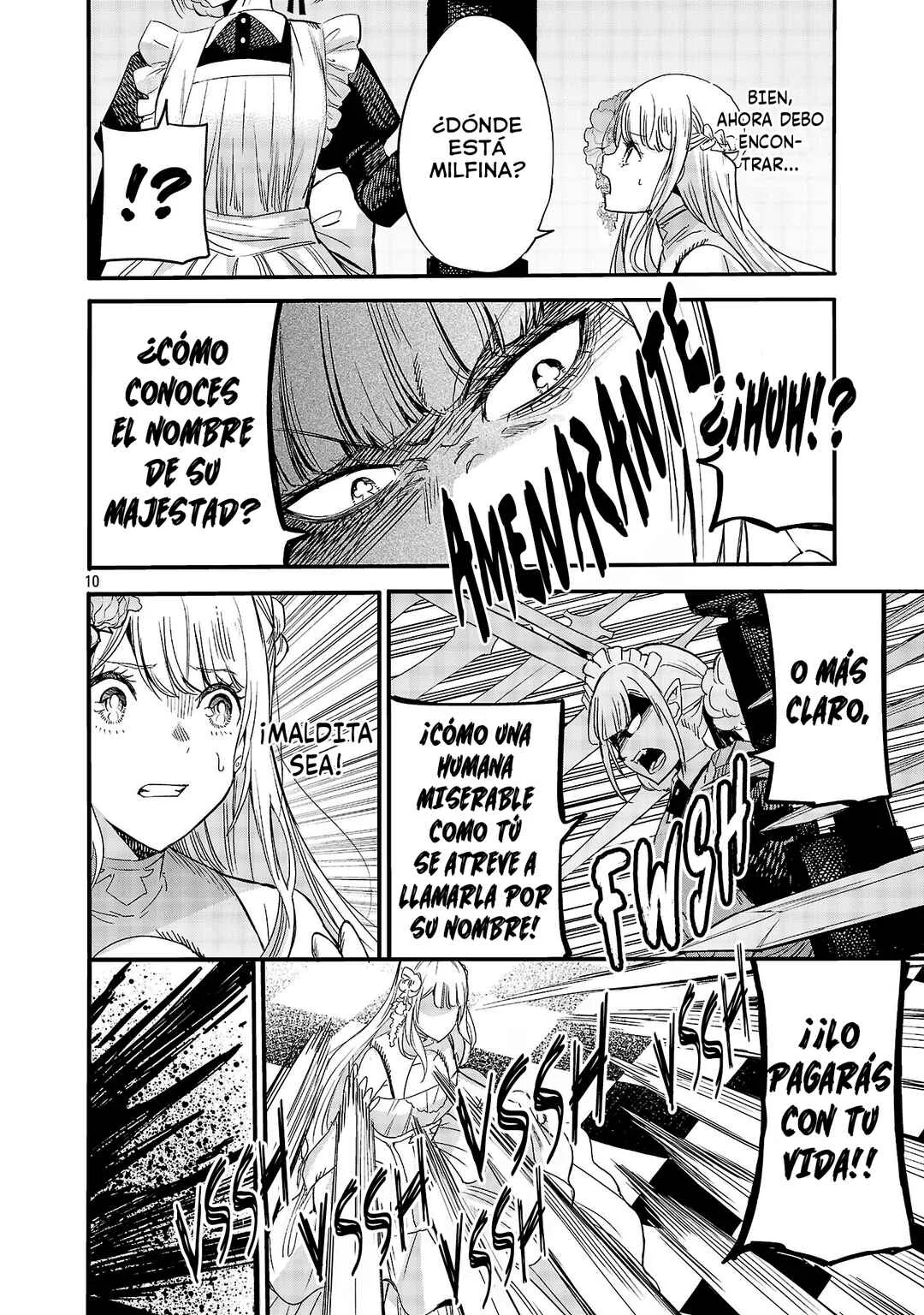 Koushaku Reijou no Rouraku Mission: Maou to no Seiryaku Kekkon ga, Jinrui Saigo no Kirifuda desu!... tte, Maou ga Onnanoko no Baai wa Dou Sureba Ii no desu ka!? Capítulo 4 - Page 11