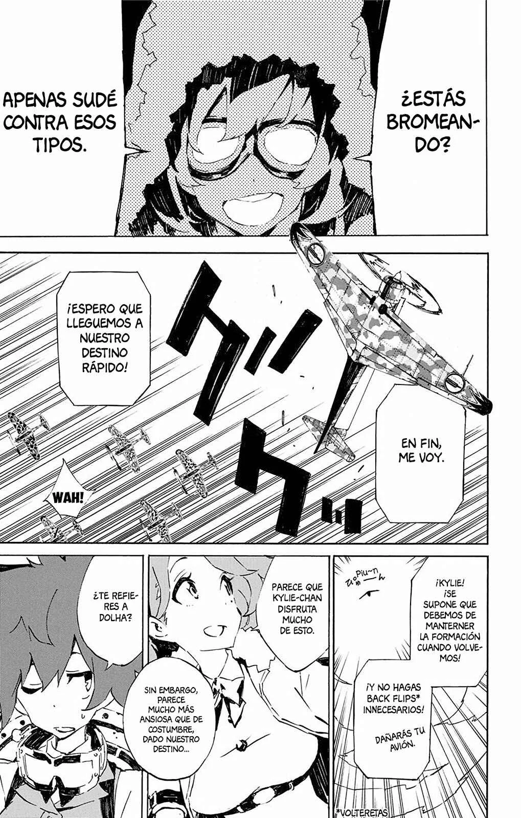 Kouya no Kotobuki Hikoutai Capítulo 1 - Page 12