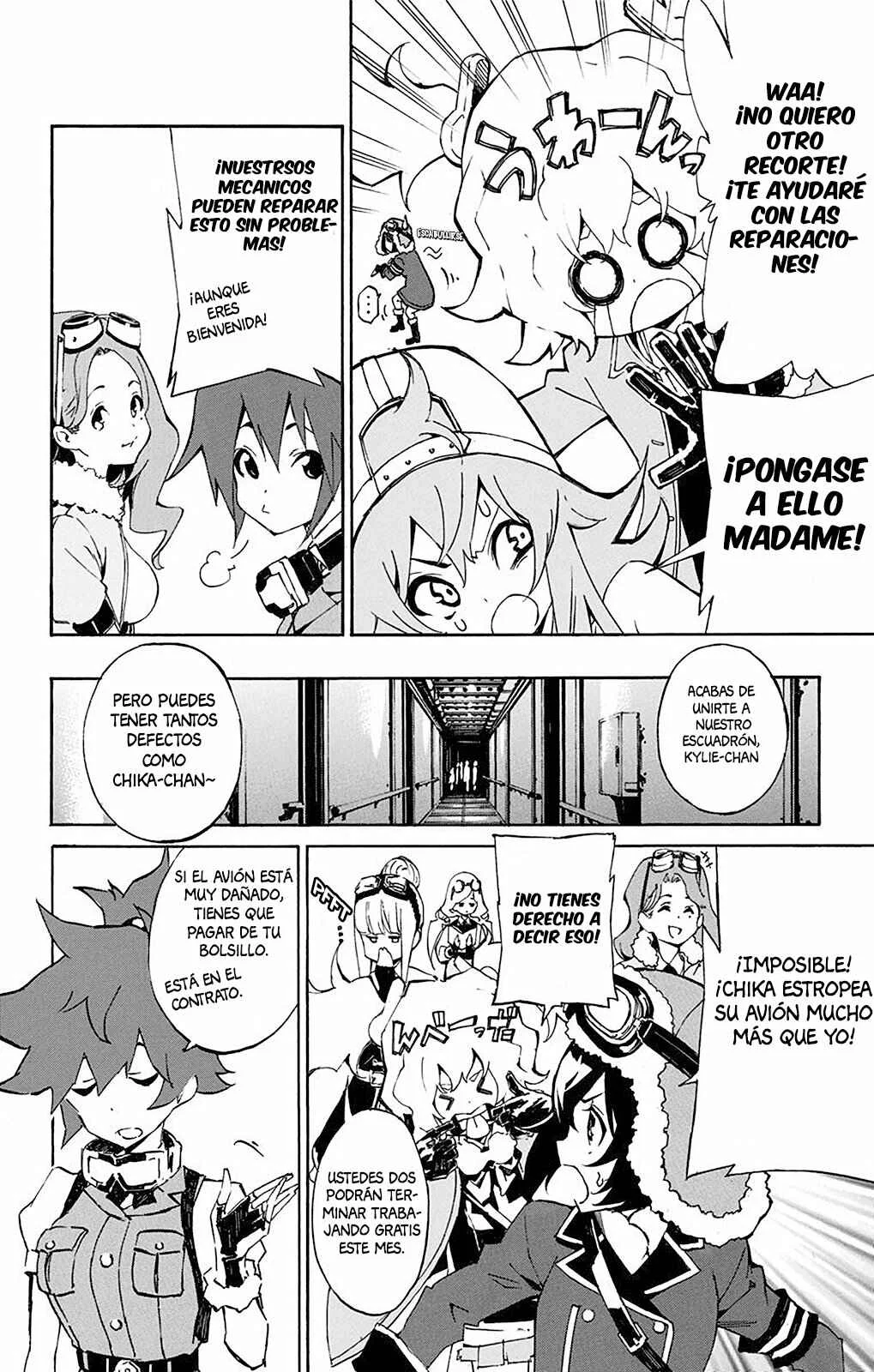 Kouya no Kotobuki Hikoutai Capítulo 1 - Page 17