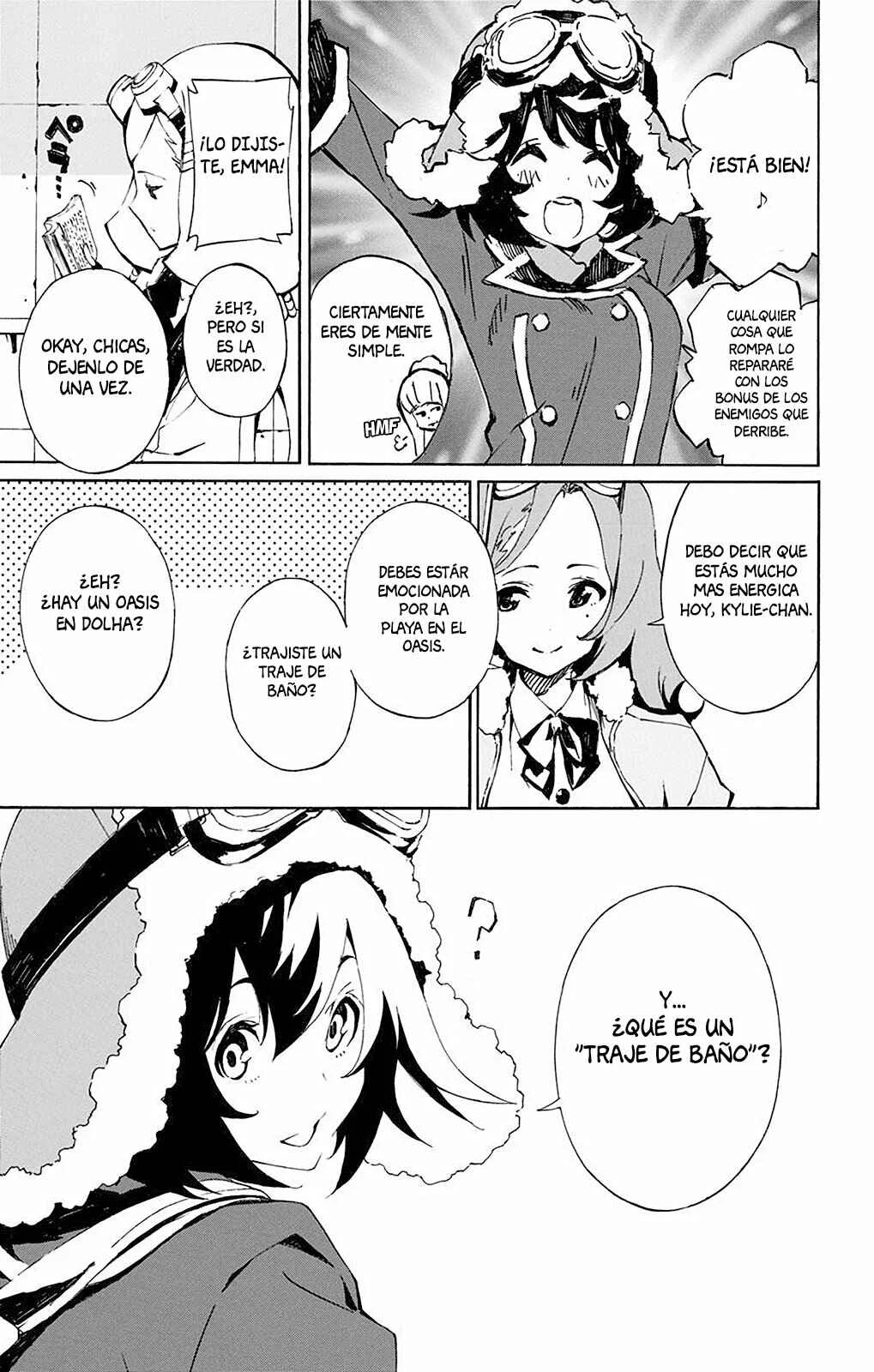 Kouya no Kotobuki Hikoutai Capítulo 1 - Page 18