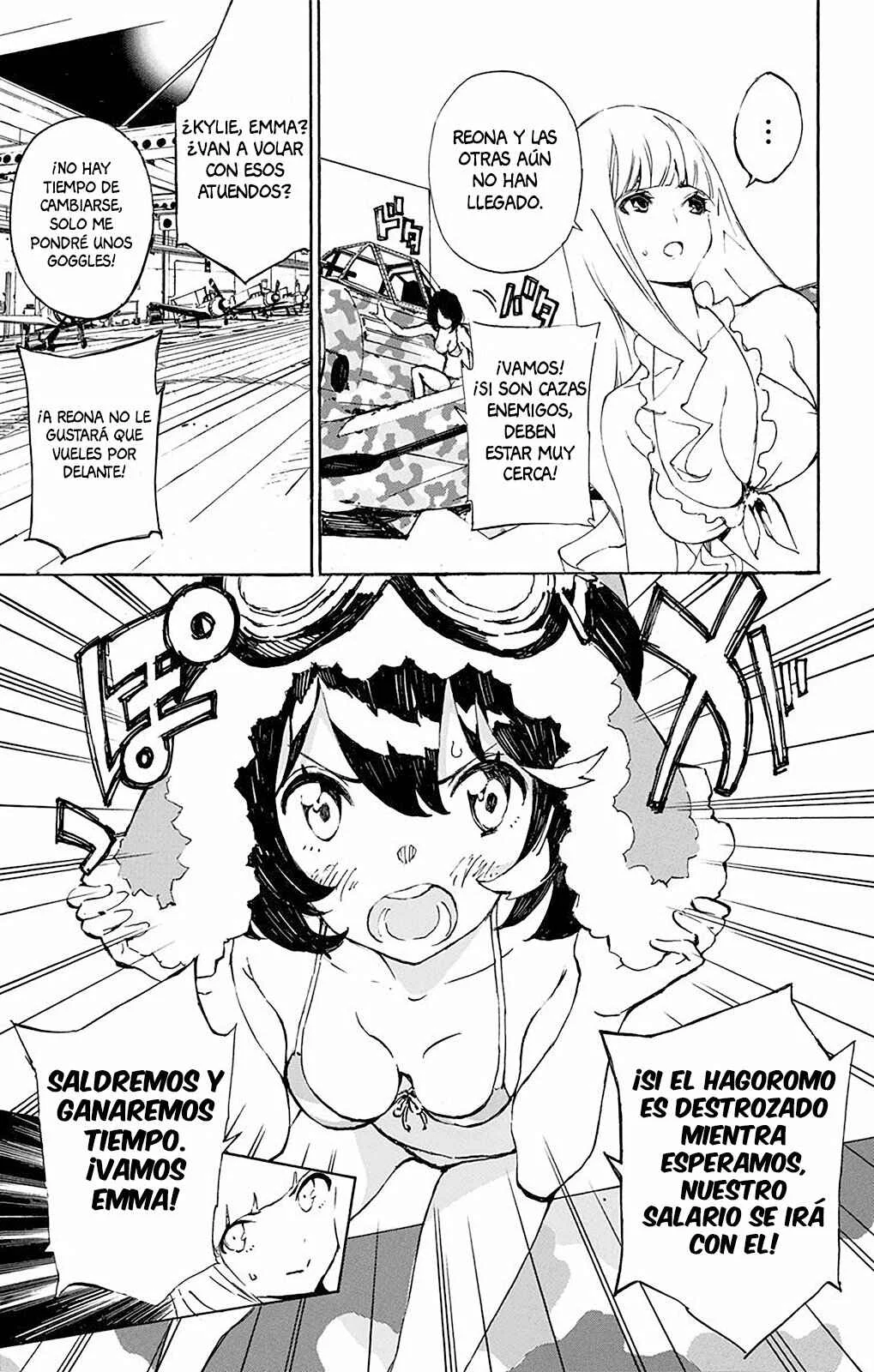 Kouya no Kotobuki Hikoutai Capítulo 1 - Page 37