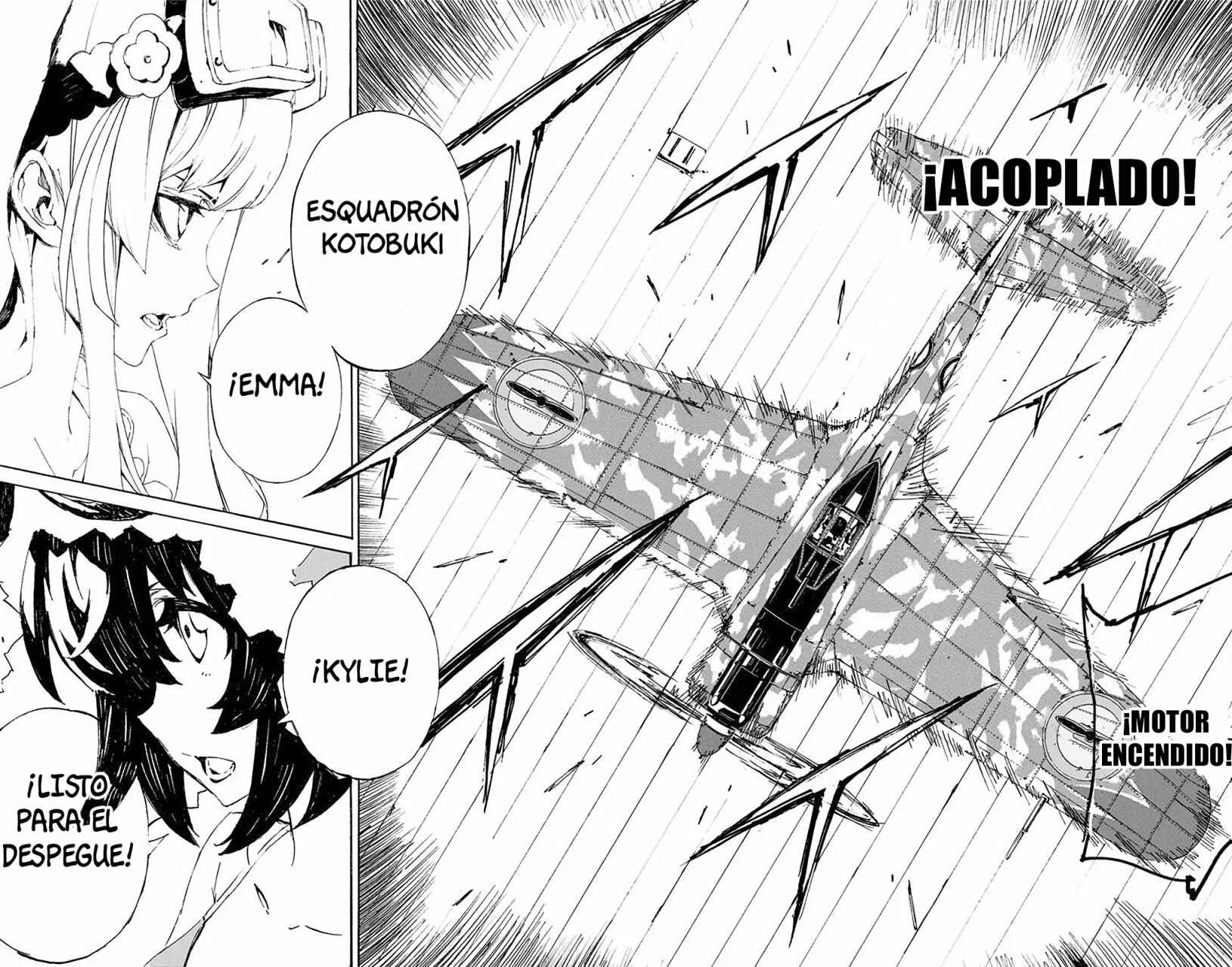 Kouya no Kotobuki Hikoutai Capítulo 1 - Page 42