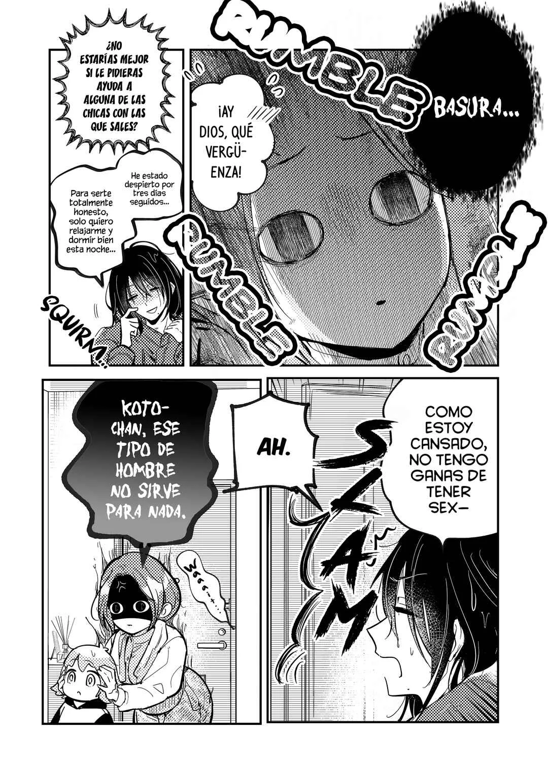 Kozure Batsuichi, Saigo no Koi wa Numa deshita. Capítulo 5: ¿Mami no lo va a ayudar?  - Page 5