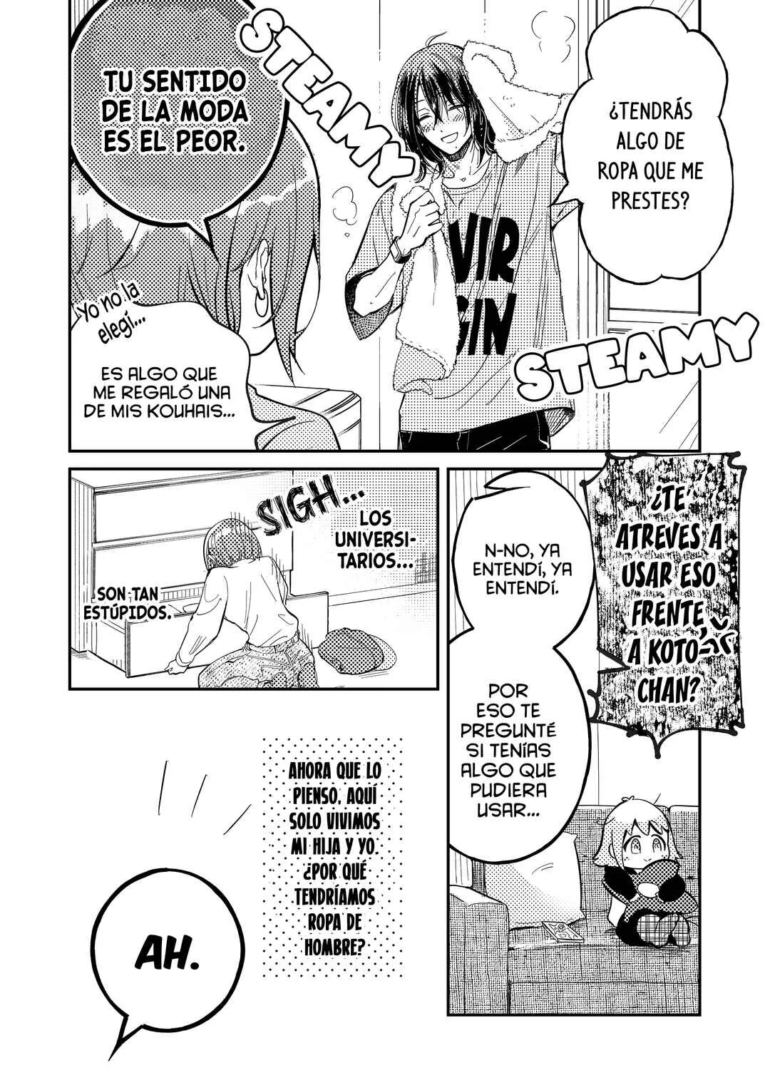 Kozure Batsuichi, Saigo no Koi wa Numa deshita. Capítulo 5: ¿Mami no lo va a ayudar?  - Page 7