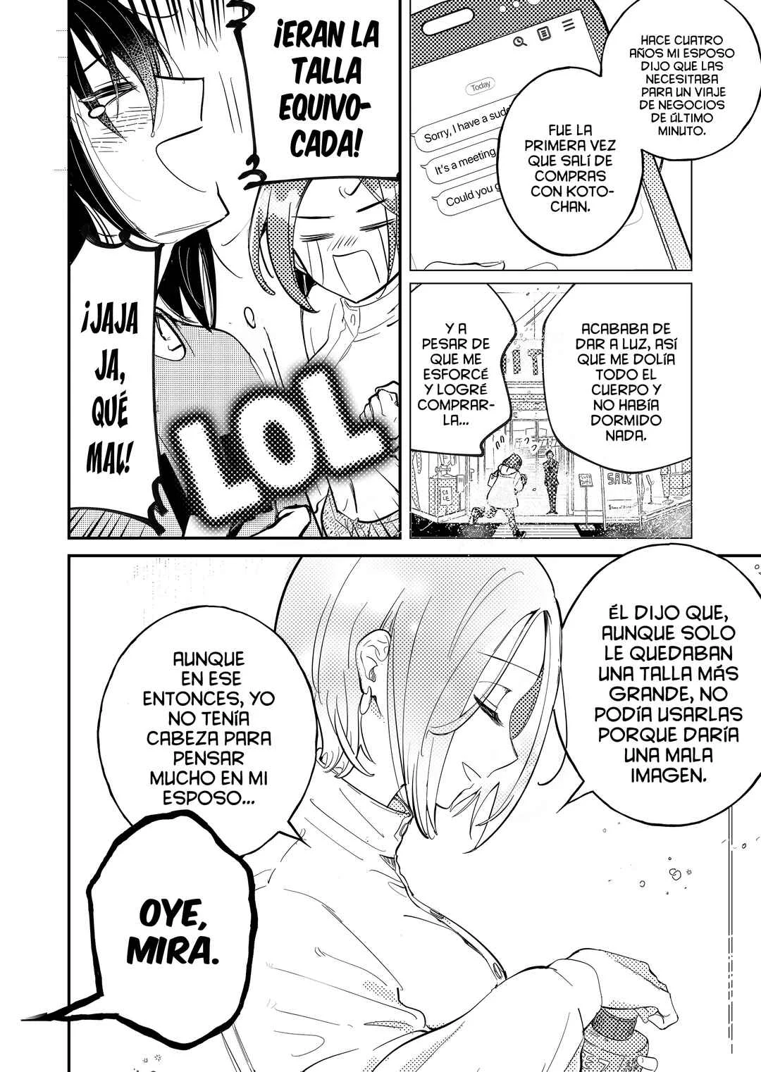 Kozure Batsuichi, Saigo no Koi wa Numa deshita. Capítulo 5: ¿Mami no lo va a ayudar?  - Page 9