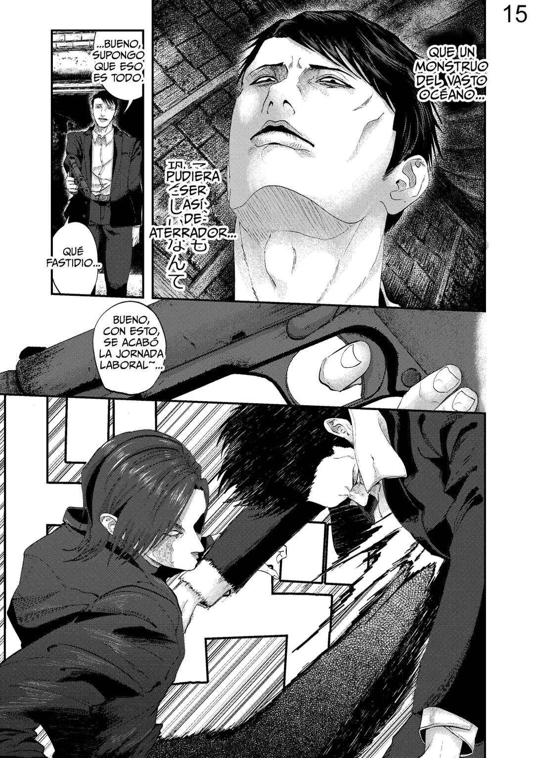 Kujira no Souretsu Capítulo 1: La Ballena ha muerto. - Page 14