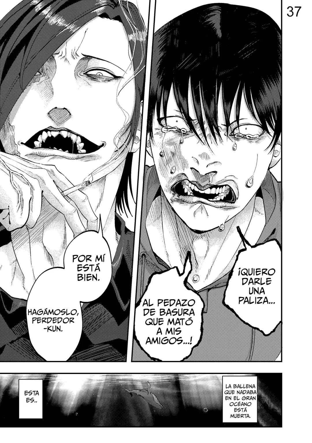 Kujira no Souretsu Capítulo 1: La Ballena ha muerto. - Page 35