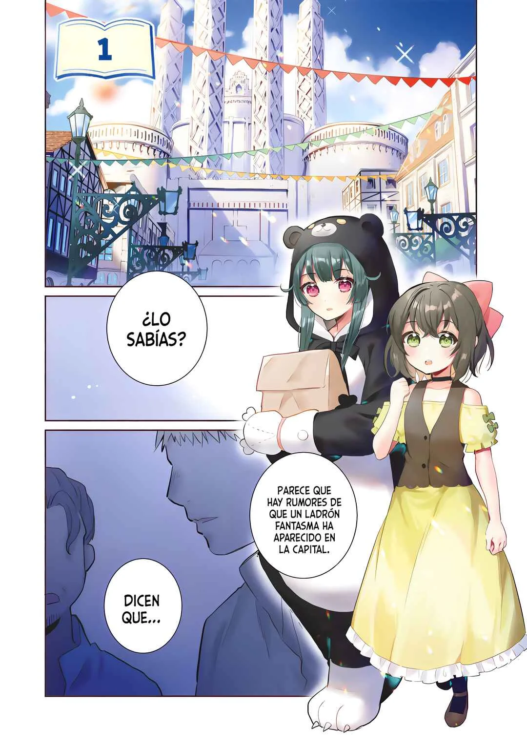 Kuma Kuma Kuma Bear Gaiden ~Yuna no Yorimichi Techo~ Capítulo 1 - Page 5