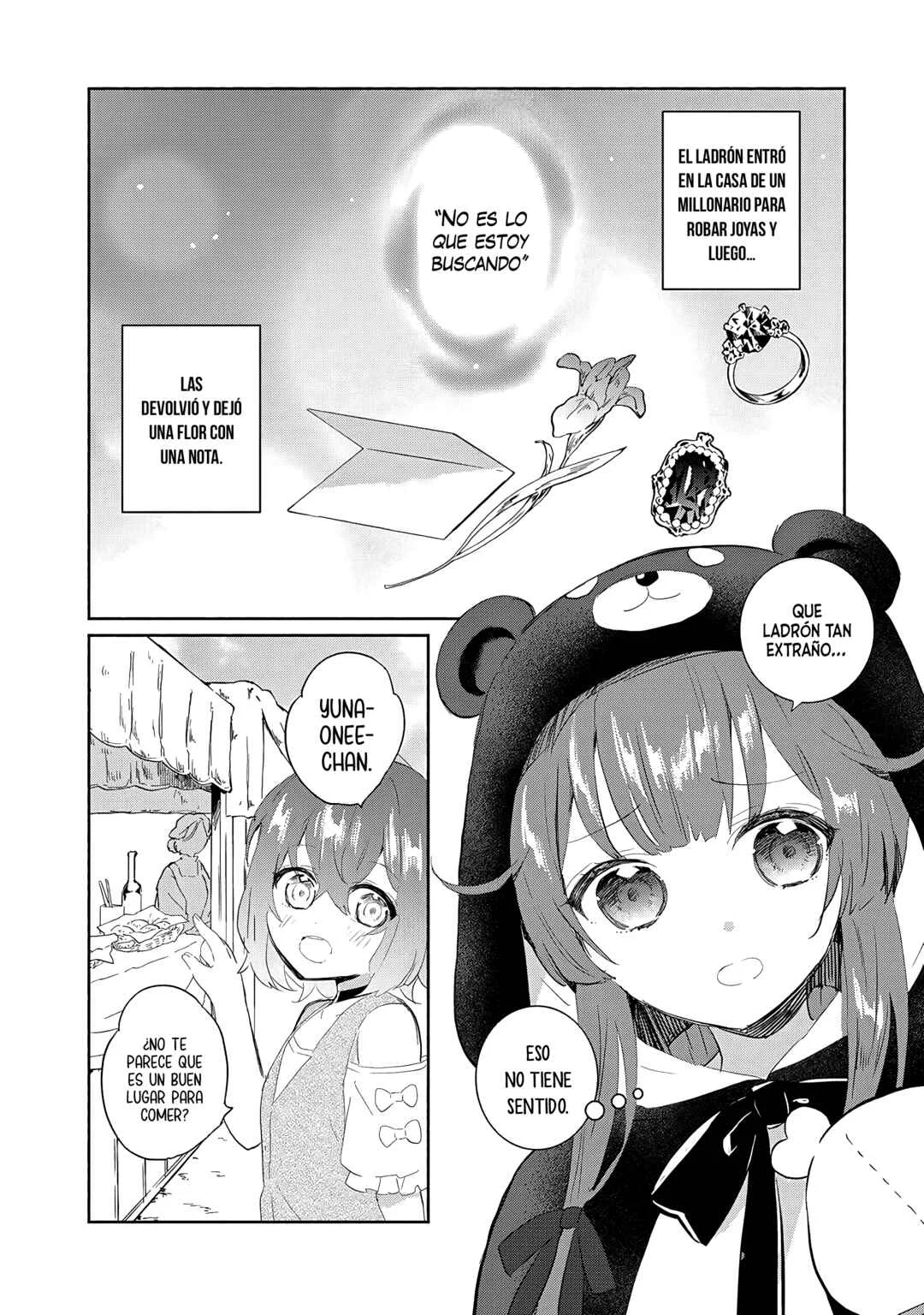 Kuma Kuma Kuma Bear Gaiden ~Yuna no Yorimichi Techo~ Capítulo 1 - Page 7