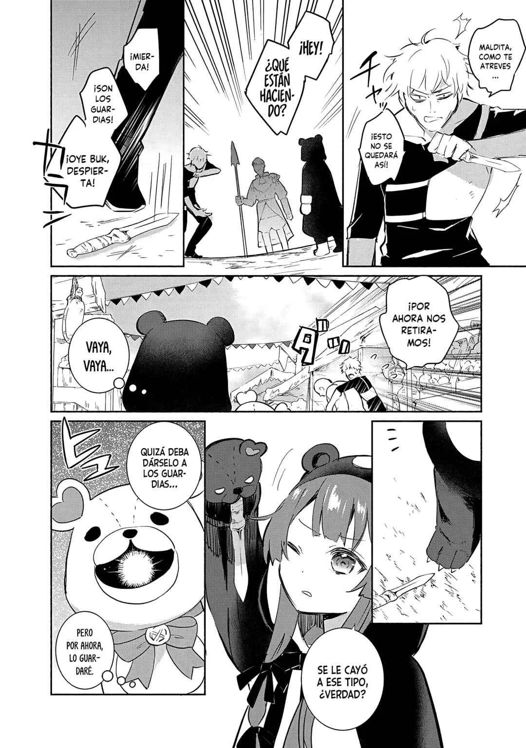 Kuma Kuma Kuma Bear Gaiden ~Yuna no Yorimichi Techo~ Capítulo 1 - Page 15