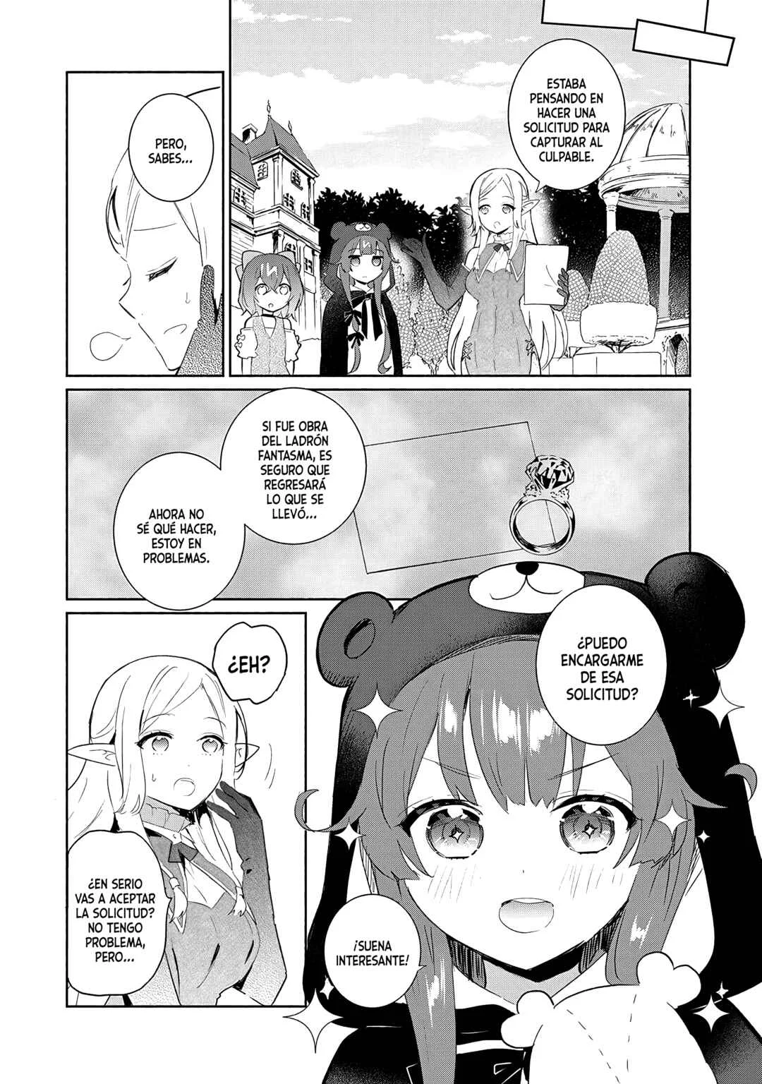 Kuma Kuma Kuma Bear Gaiden ~Yuna no Yorimichi Techo~ Capítulo 1 - Page 22