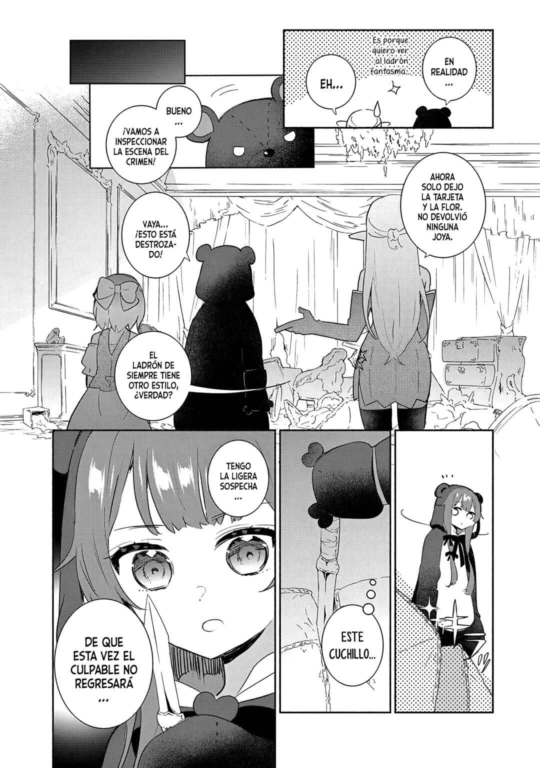 Kuma Kuma Kuma Bear Gaiden ~Yuna no Yorimichi Techo~ Capítulo 1 - Page 23