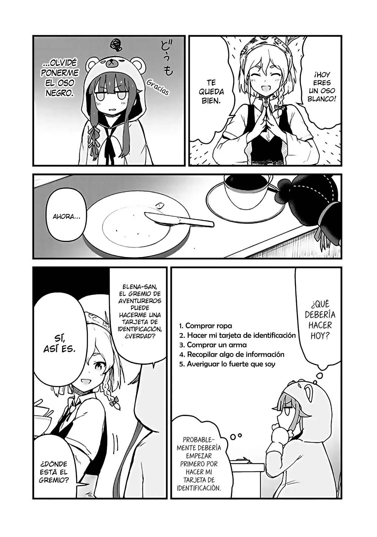 Kuma Kuma Kuma Bear Capítulo 4 - Page 3
