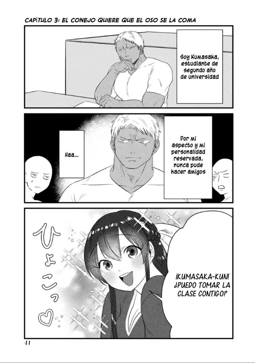 Kuma to Usagi wa Tomodachi de wa Irarenai Capítulo 3 - Page 4