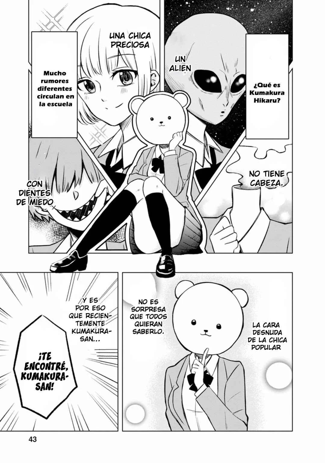 Kumakura-san to Boku Capítulo 2: "Fui encontrado por Alguien" - Page 1