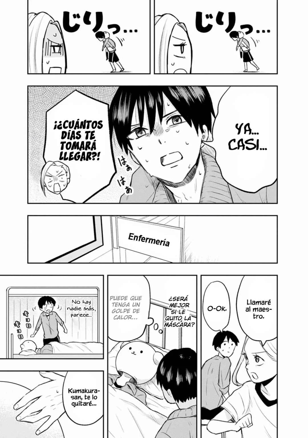Kumakura-san to Boku Capítulo 5: "Quiero ser su Fuerza" - Page 20