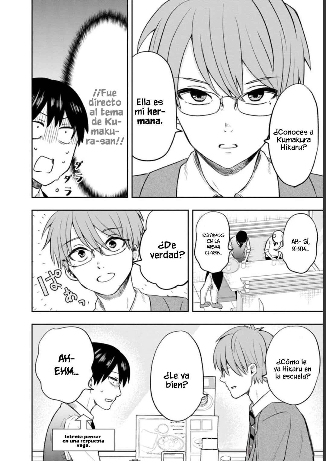 Kumakura-san to Boku Capítulo 6: "Te Mentí" - Page 6
