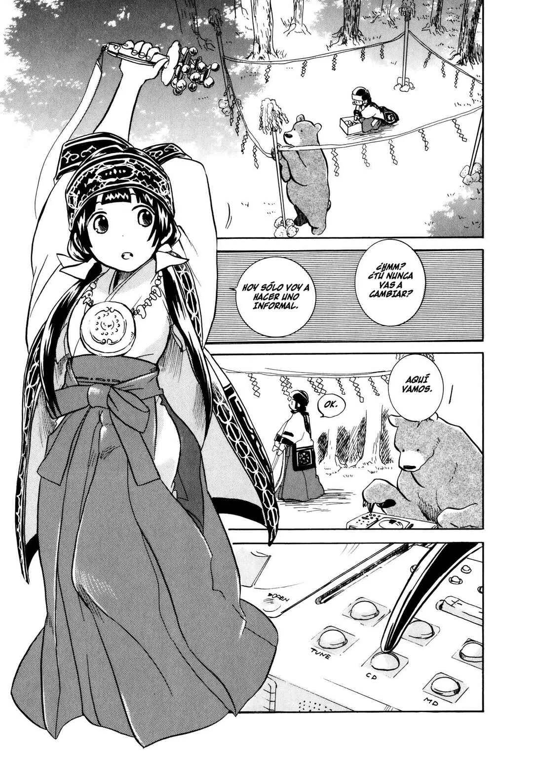 Kumamiko Capítulo 3: Una danza como ofrenda al Dios de la Montaña - Page 4