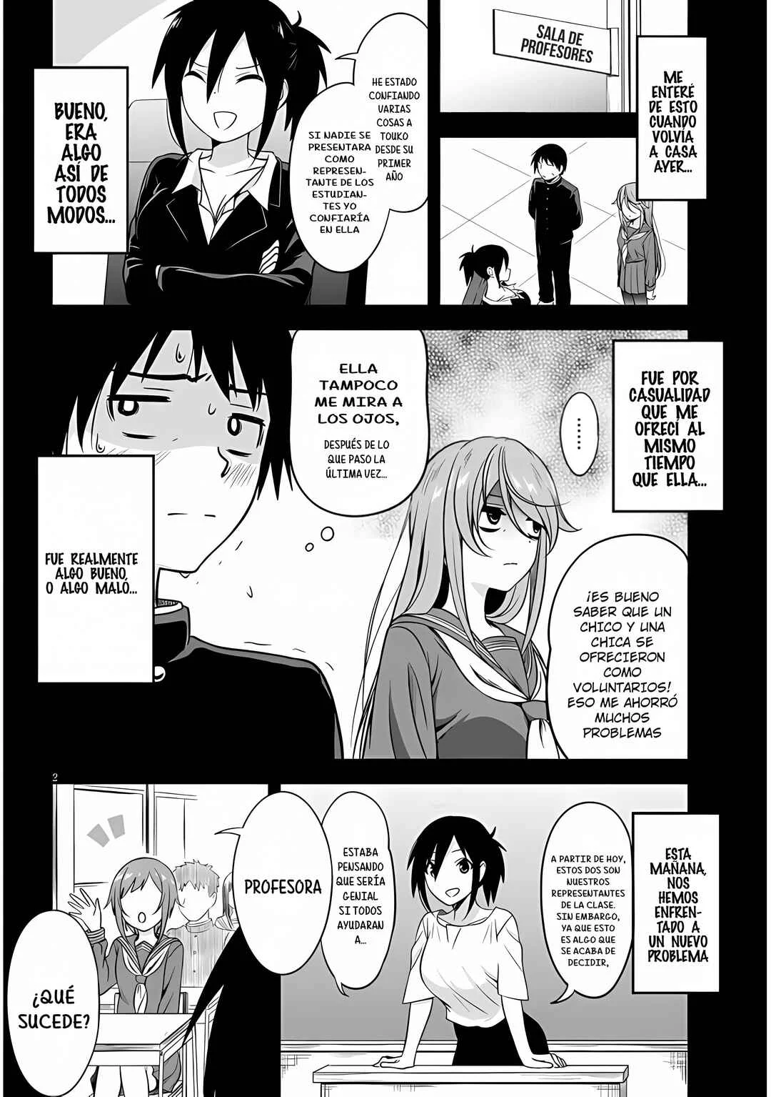 Kurai Anoko to Shitai Koto Capítulo 2: el presidente de la clase - Page 3