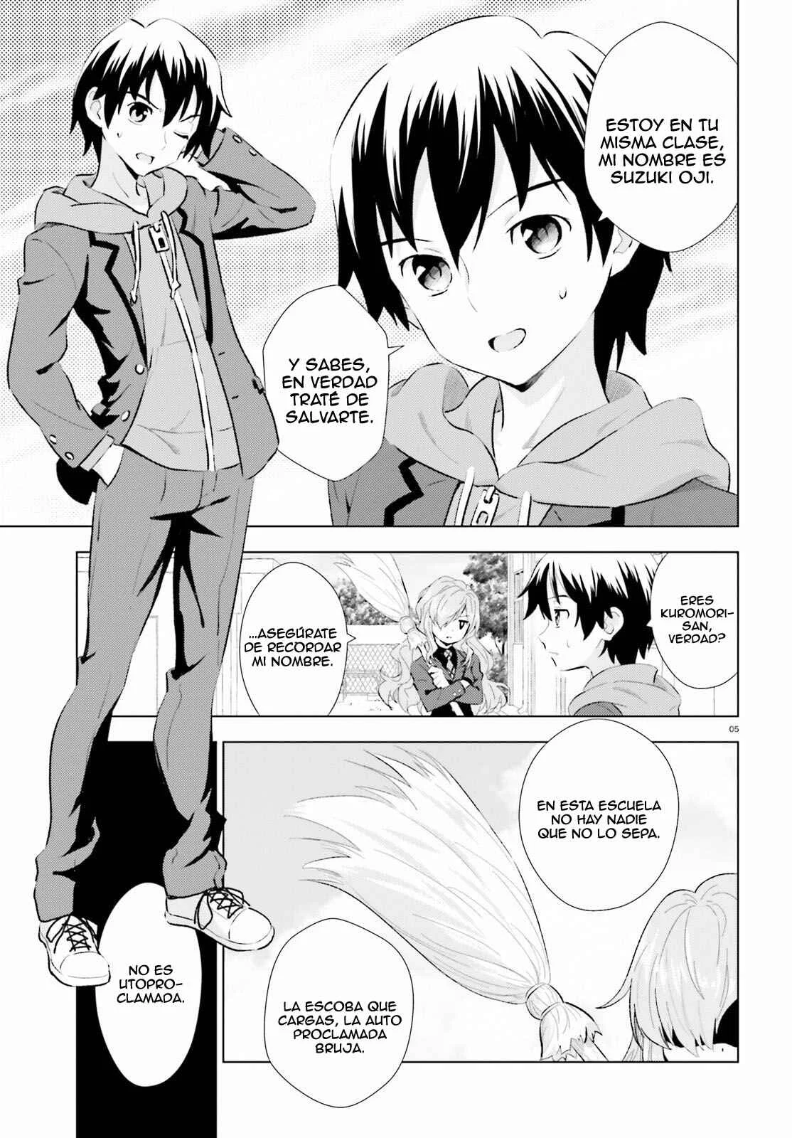 Kuromori-san wa Smartphone ga Tsukaenai Capítulo 1 - Page 5