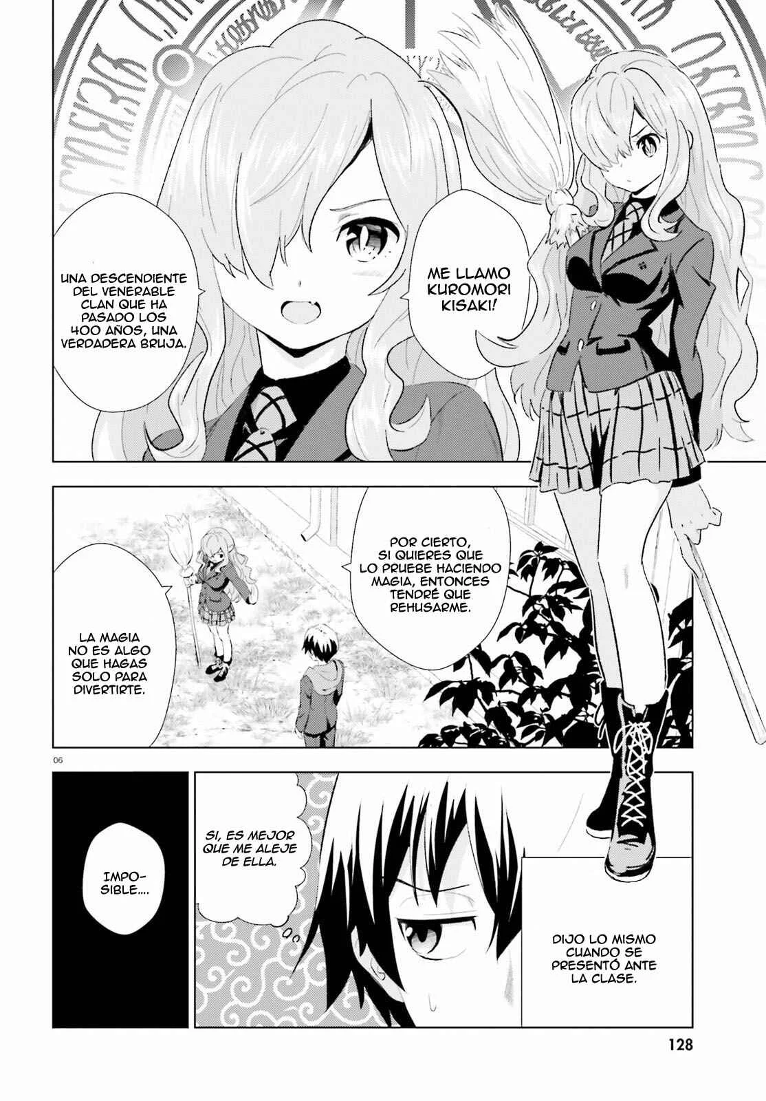 Kuromori-san wa Smartphone ga Tsukaenai Capítulo 1 - Page 6