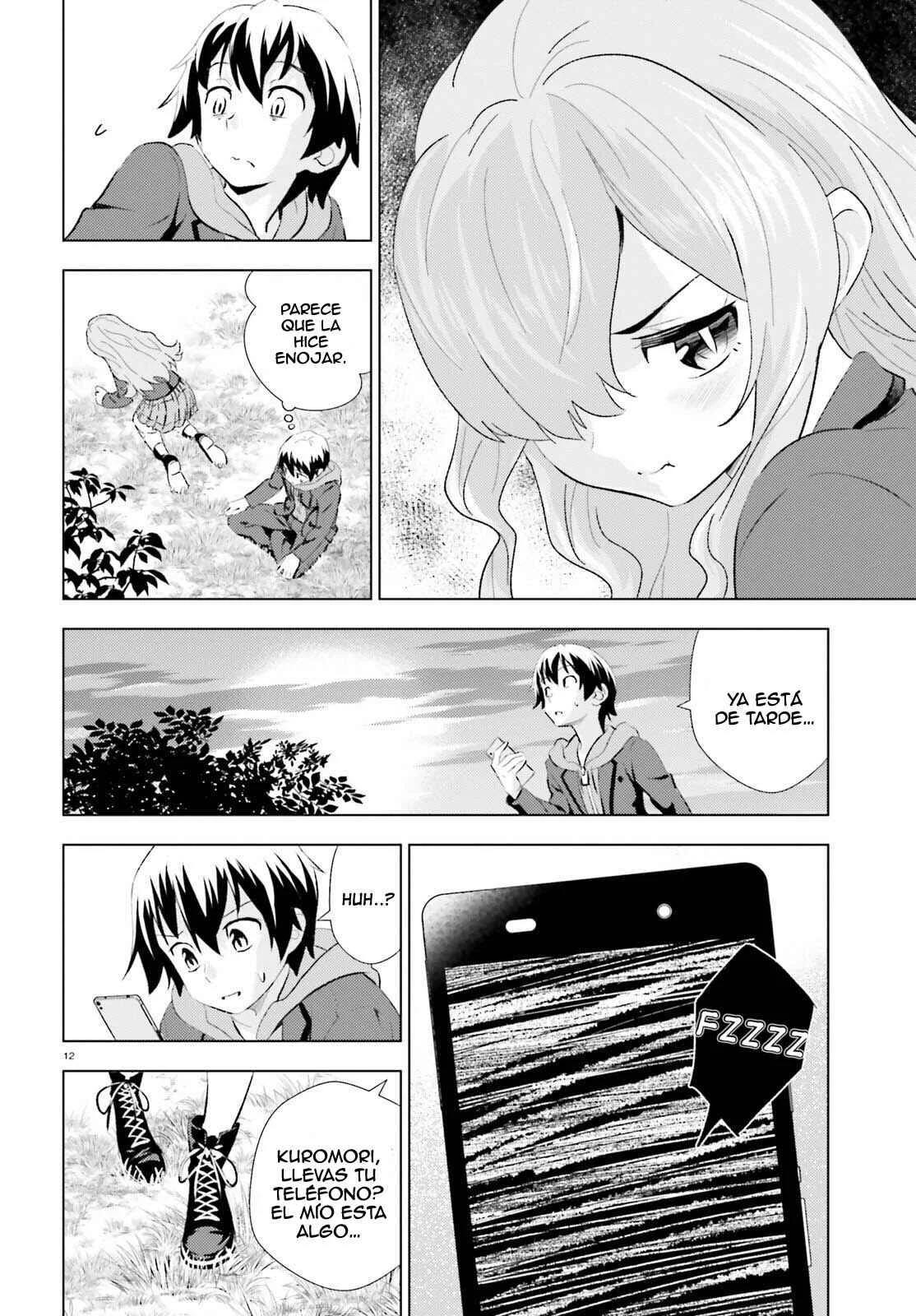 Kuromori-san wa Smartphone ga Tsukaenai Capítulo 1 - Page 12