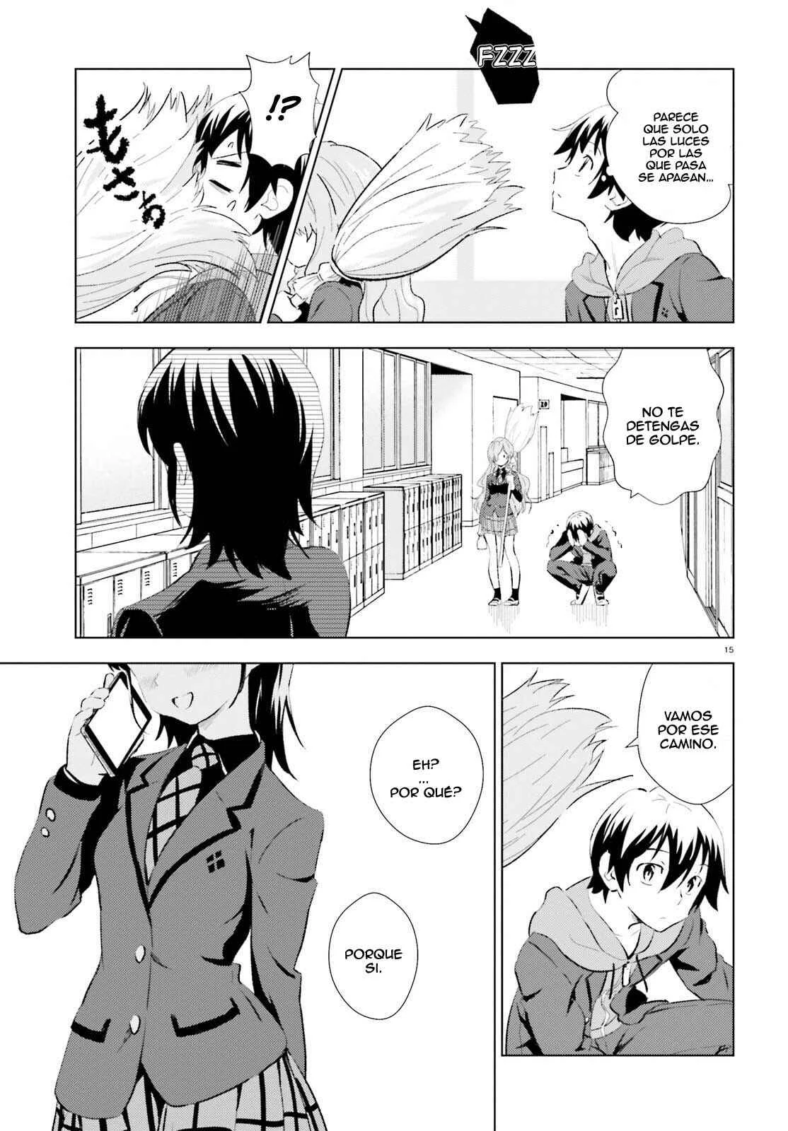Kuromori-san wa Smartphone ga Tsukaenai Capítulo 1 - Page 15
