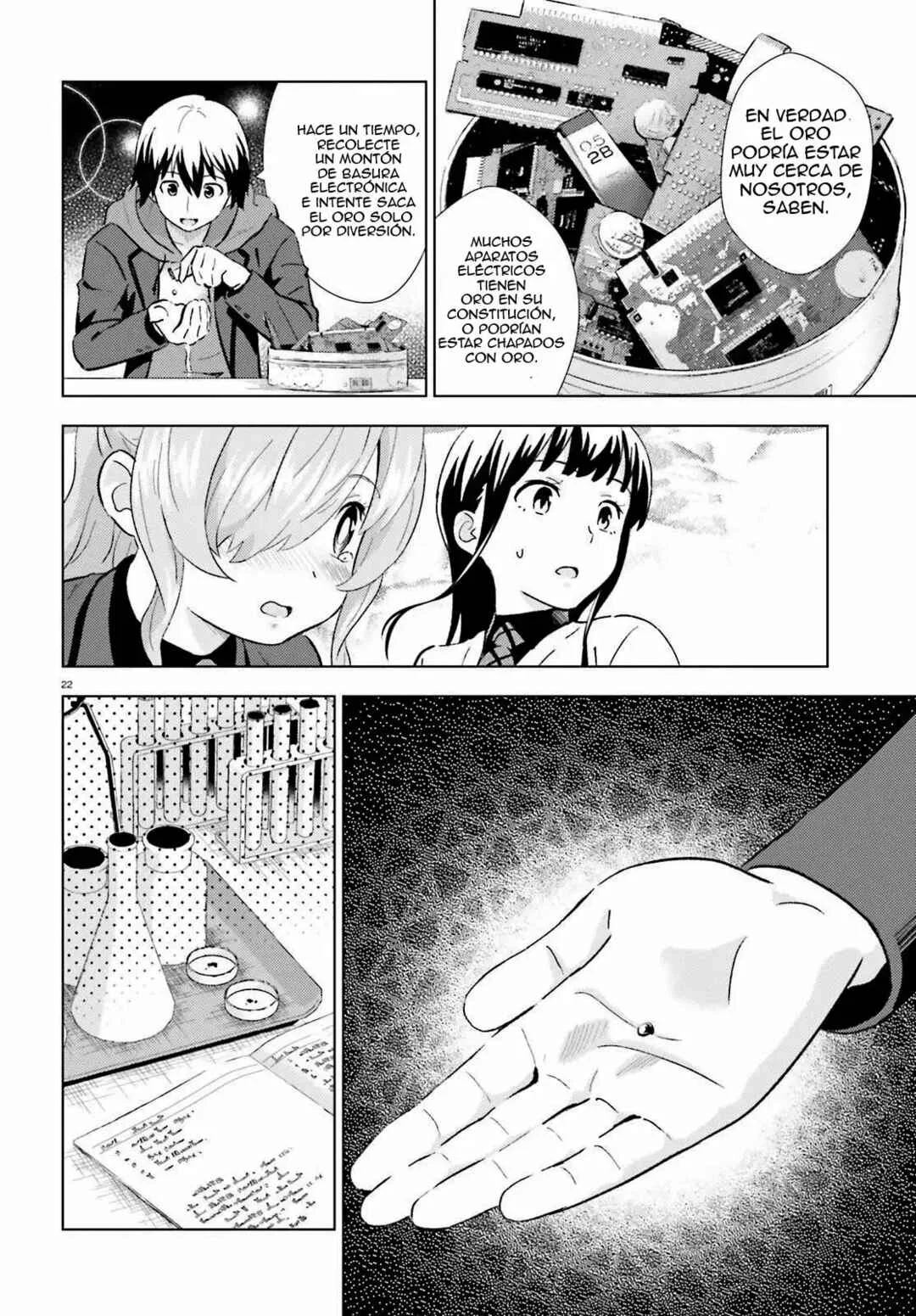 Kuromori-san wa Smartphone ga Tsukaenai Capítulo 3 - Page 23