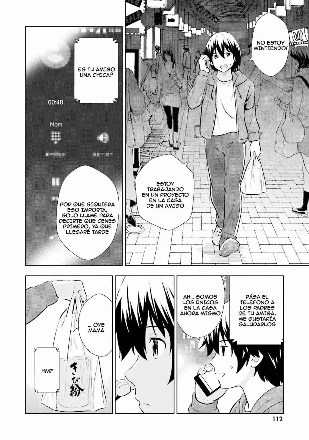 Kuromori-san wa Smartphone ga Tsukaenai Capítulo 4 - Page 13