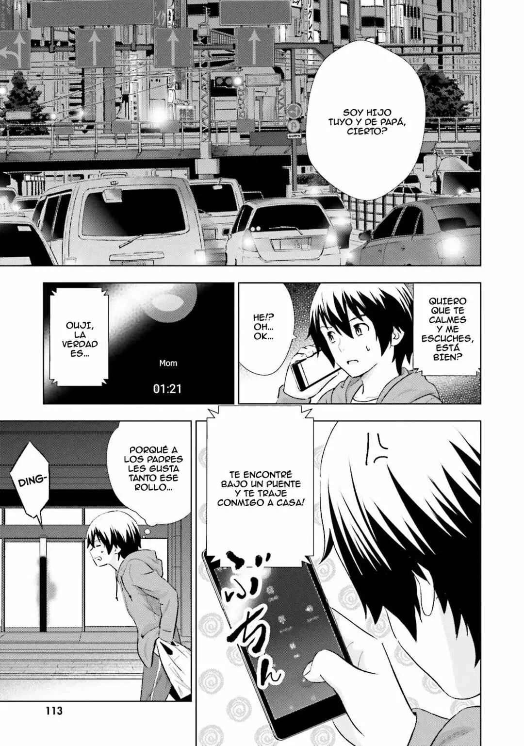 Kuromori-san wa Smartphone ga Tsukaenai Capítulo 4 - Page 14