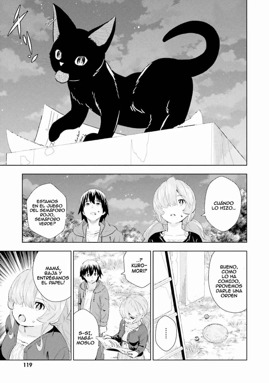 Kuromori-san wa Smartphone ga Tsukaenai Capítulo 4 - Page 20