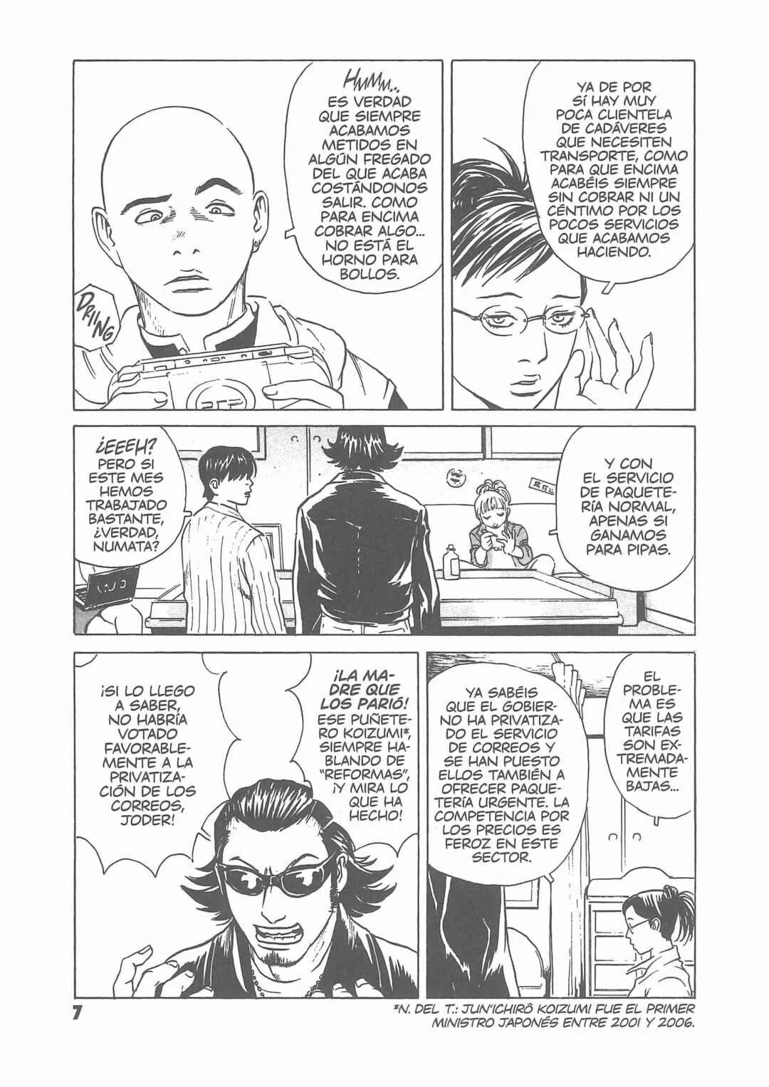 Kurosagi Shitai Takuhaibin Capítulo 1: Una carta para ti - Page 11